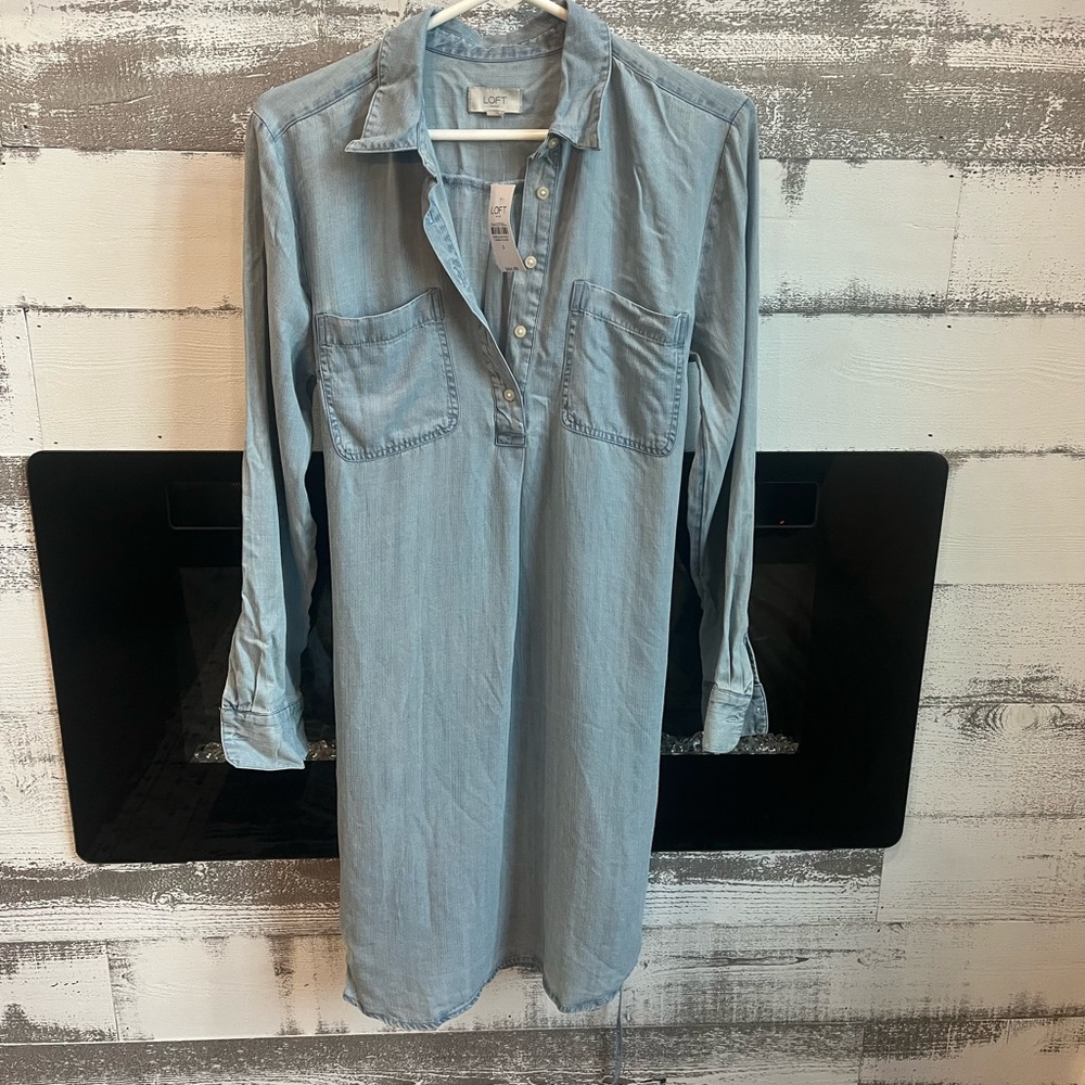 Loft Jean dress